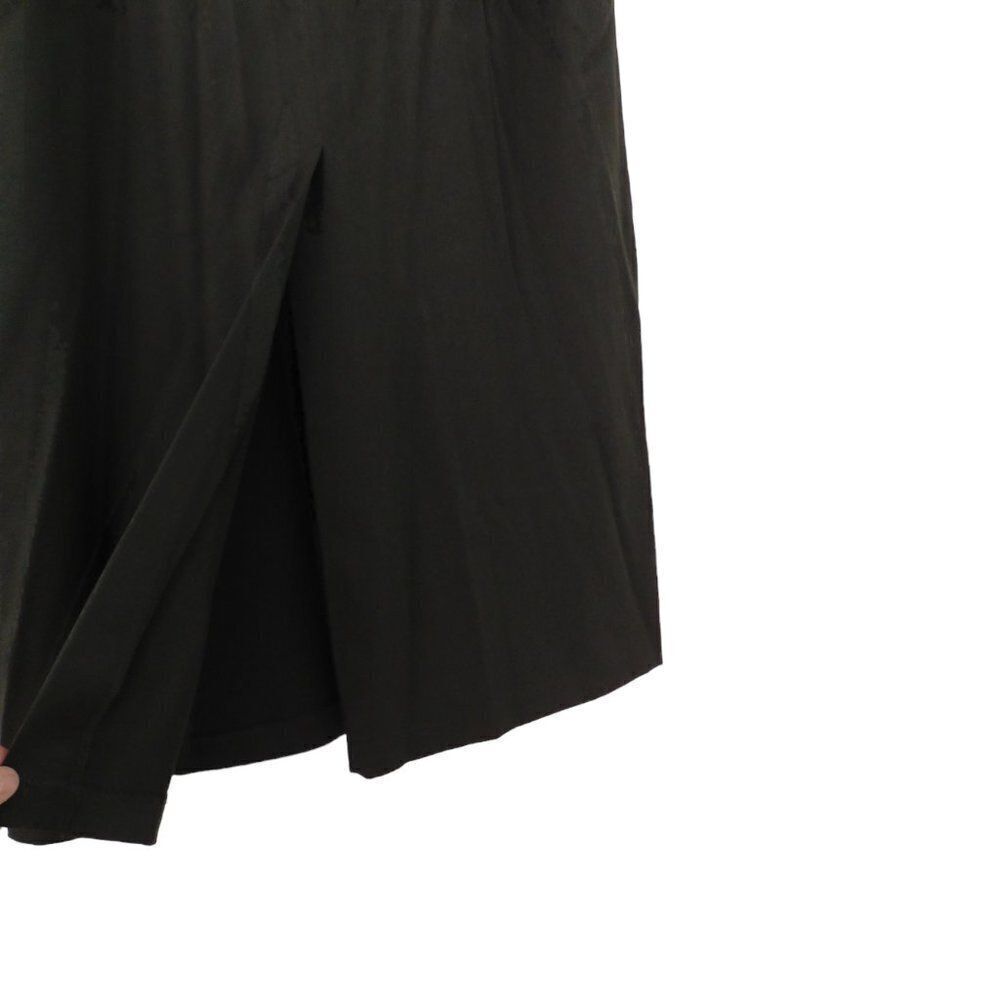 Vtg‎ Skirt Suit Long Skirt Blazer Olive Green Sz 12 Modern size 6 Y2K Dead Stock - Picture 7 of 8